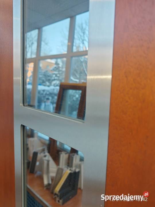 Drzwi z drewna Mahoń Lublin sprzedam