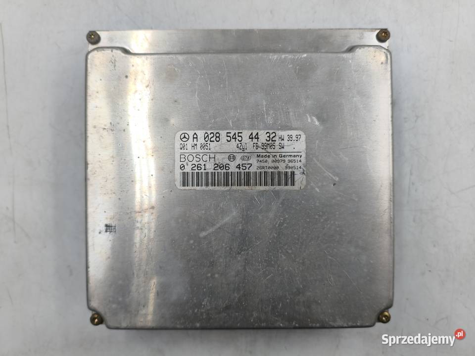 Sterownik Silnika Mercedes CLK200 W208 20 Części samochodowe