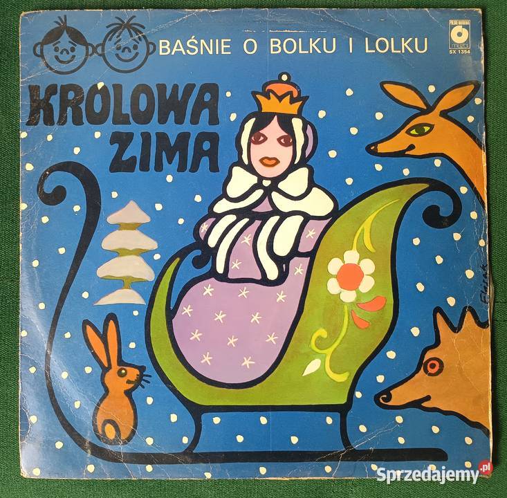 Baśnie o Bolku i Lolku Królowa zima Winyl 1976 Zbylitowska Góra
