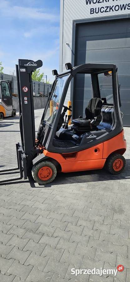 Wózek widłowy LINDE H16T03 z 2003r Maszt Triplex Nowy Dwór Mazowiecki