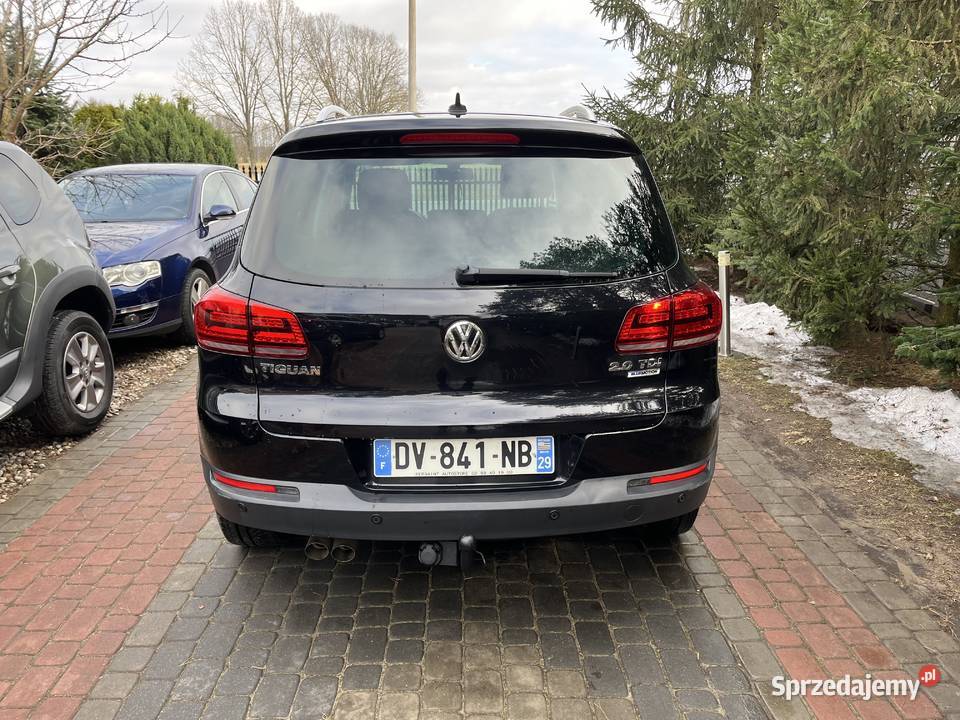 Vw Tiguan 20 TDI IDEALNY STAN Rok produkcji 2015 Łomża