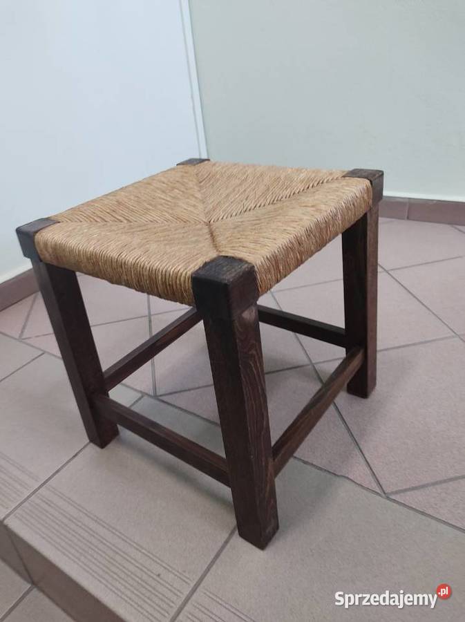 Taboret siedzisko z trawy morskiej Ełk