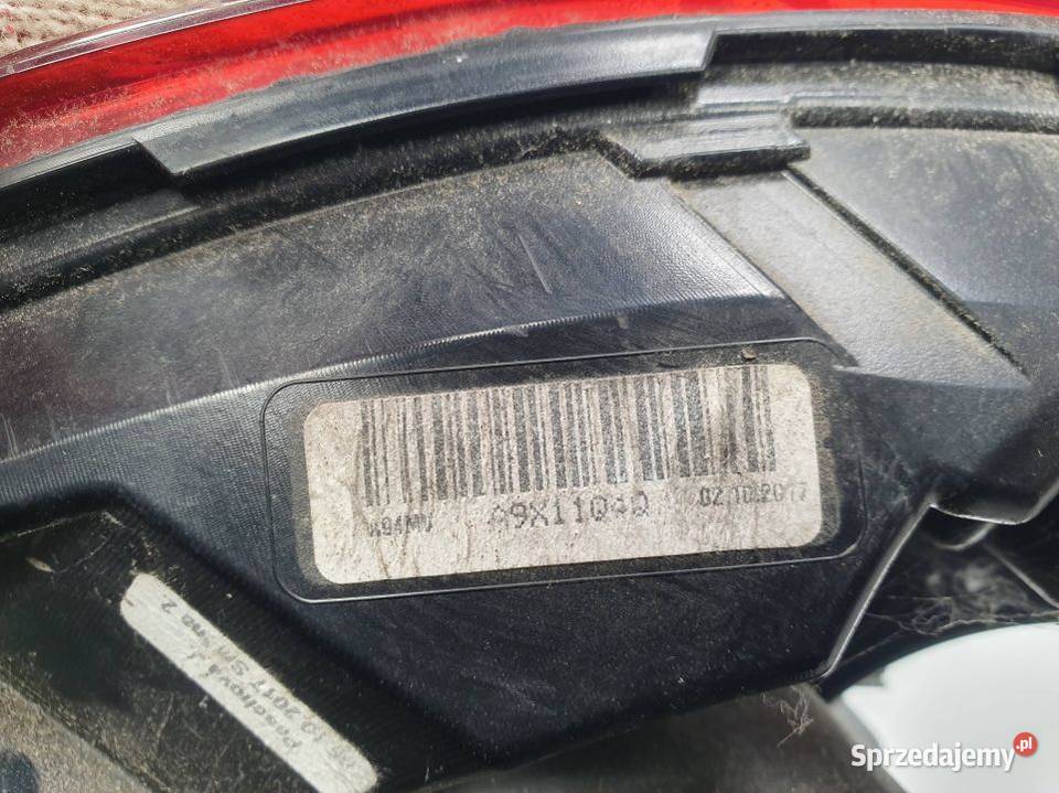 LAMPA LEWA TYŁ PEUGEOT 2008 9814758480 kujawsko-pomorskie