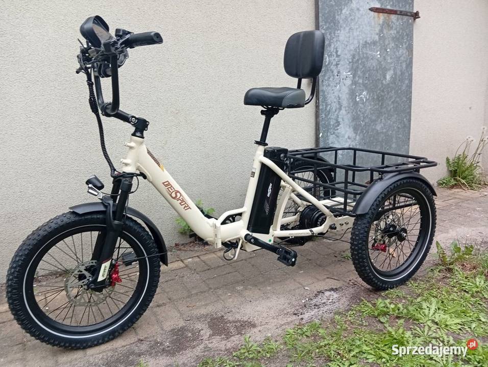 Elektryczny Rower Trójkołowy OneSport OT30 Pro Koszalin
