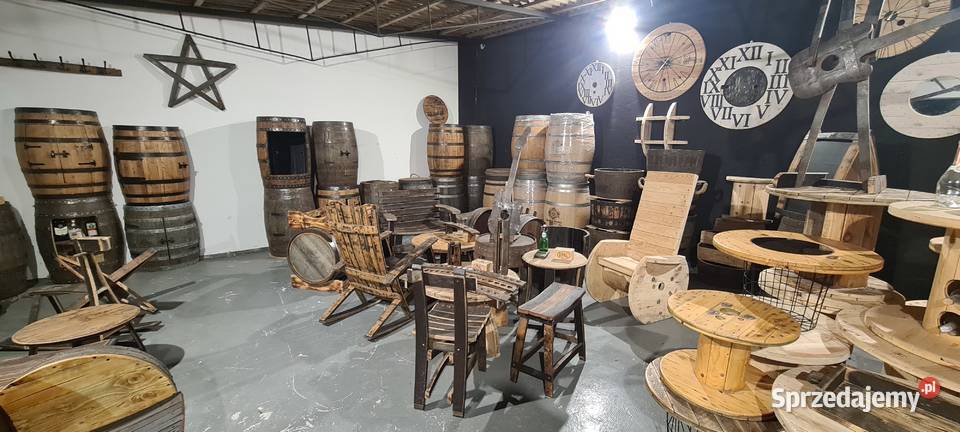 Oryginalny stolik kawowySalon Dekiel beczki Loft inny kolor Pozostałe pomorskie Tczew