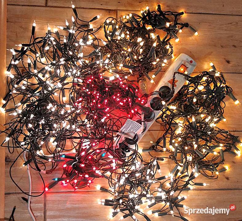 stare lampki choinkowe Boże Narodzenie