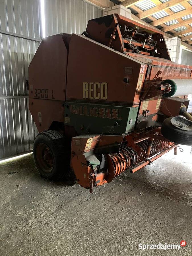 Prasa rolująca Gallignani RECO 3200 L siatka Walinna sprzedam