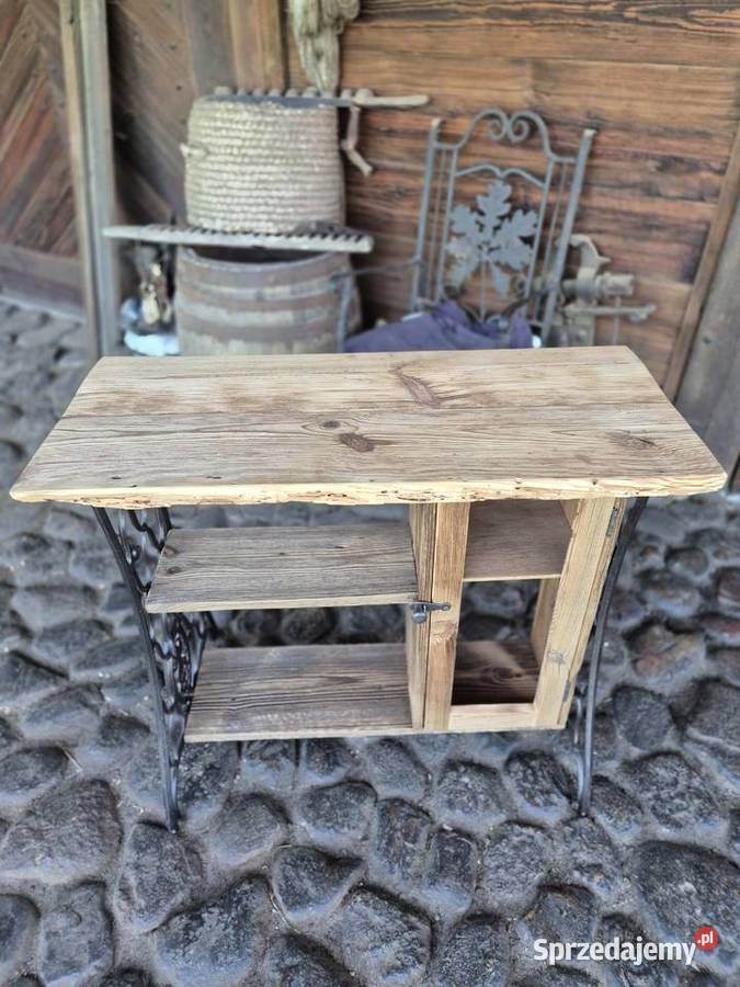 Stylowa rustykalna szafka 75cm Kamieńczyk