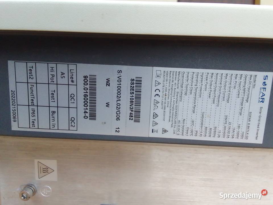 Inwerter falownik Sofar 88