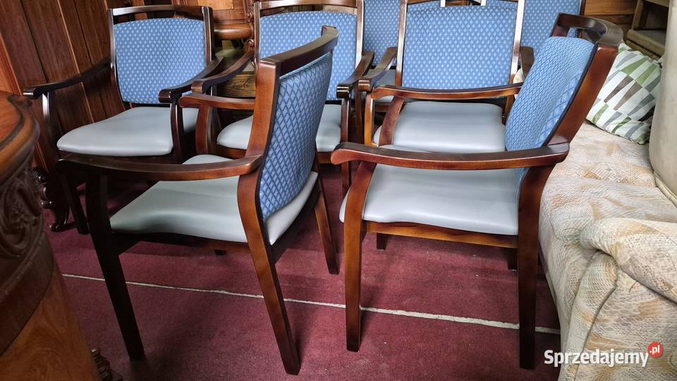 Krzesło VINTAGE z podłokietnikami solidne sprzedam