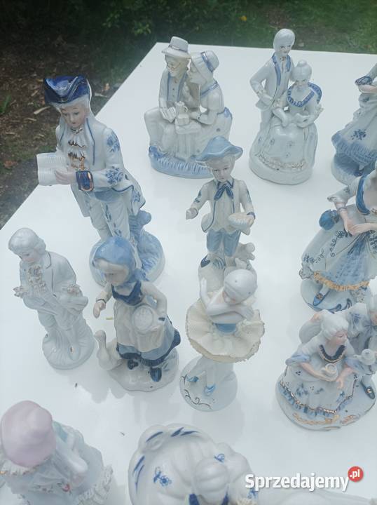 Figurki porcelanowe komplet mazowieckie sprzedam