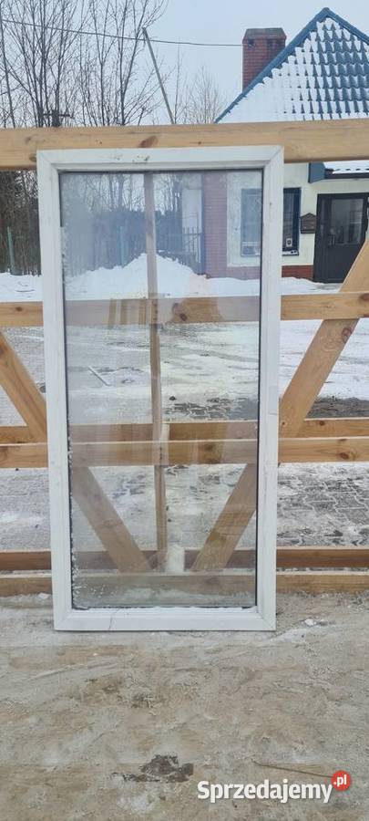 OKNA KacprzaK Witryna 73x151 FIX Używany PCV