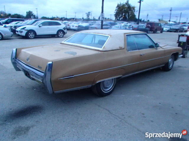 Cadillac DeVille 472 cui LosAngeles suchy bez benzyna pomorskie