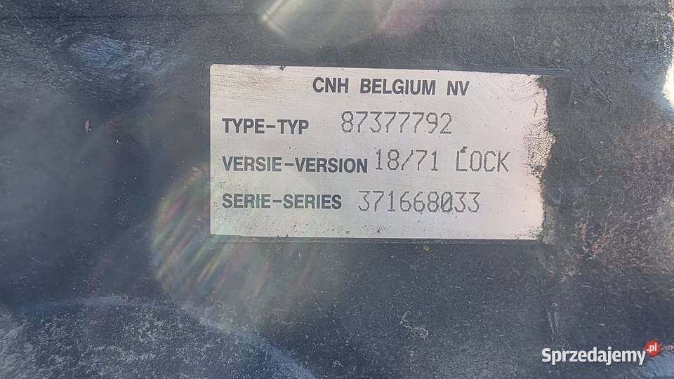 Tylny most i skrzynia CHN 87377792 87085035 Zaklików