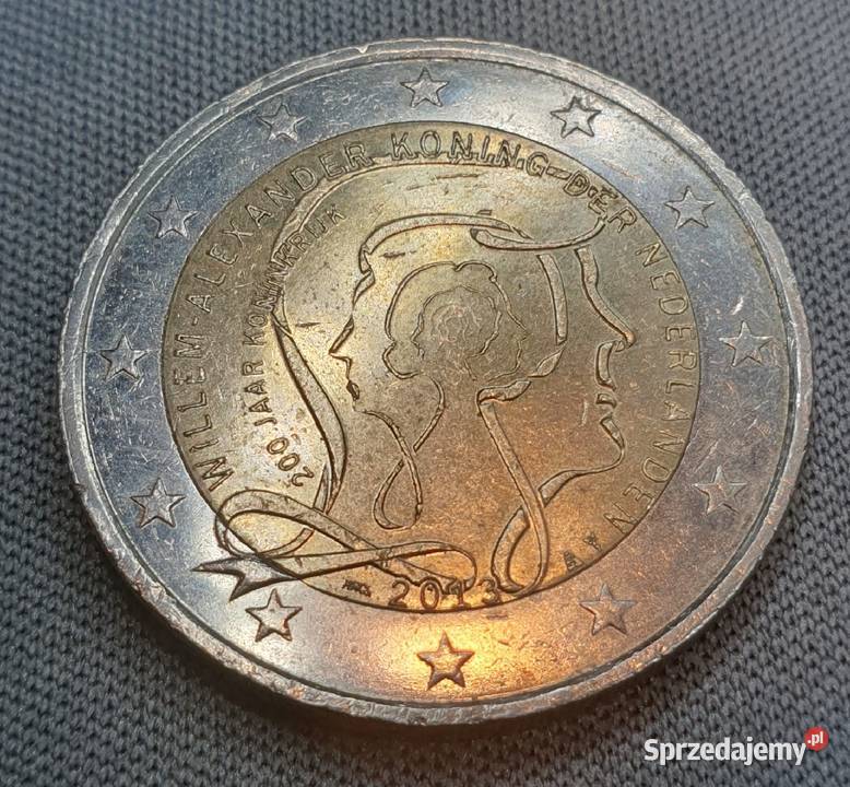 2 euro 2013 Holandia200 lecie królestwa Wałbrzych