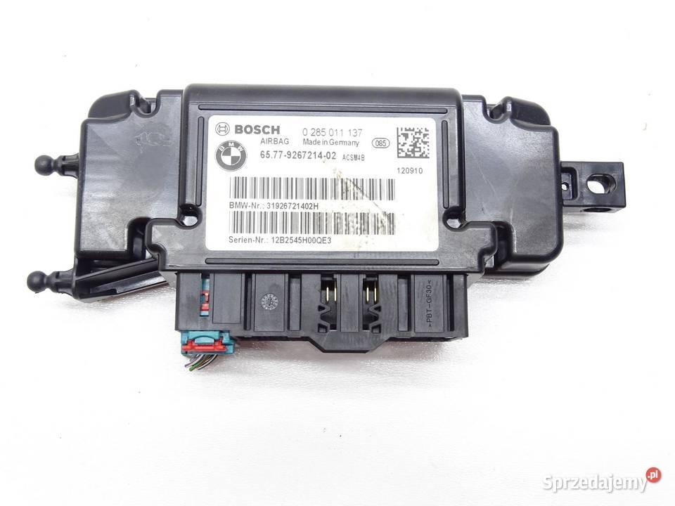 MODUŁ STEROWNIK AIRBAG PODUSZEK POWIETRZNYCH osobowe Komputery małopolskie