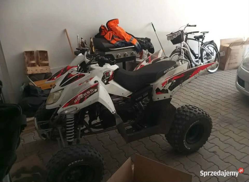Quad Access sp 50 Zarejestrowany 49cm3 Motoryzacja wielkopolskie Poznań