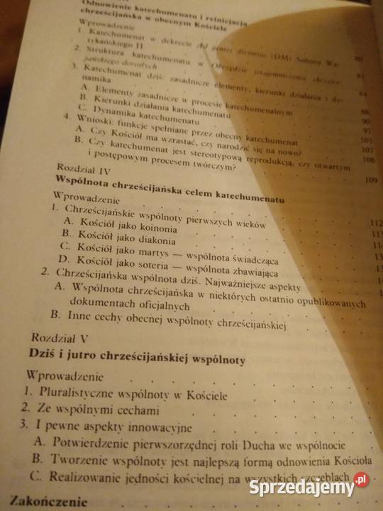 katuchematu do modlitwy książki religijne Warszawa