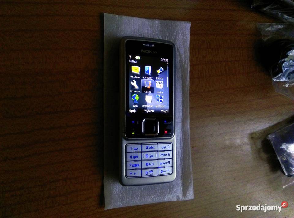 Biznesowa Nokia 6300 Srebrna Komplet Bez Sim Java Międzyrzec Podlaski