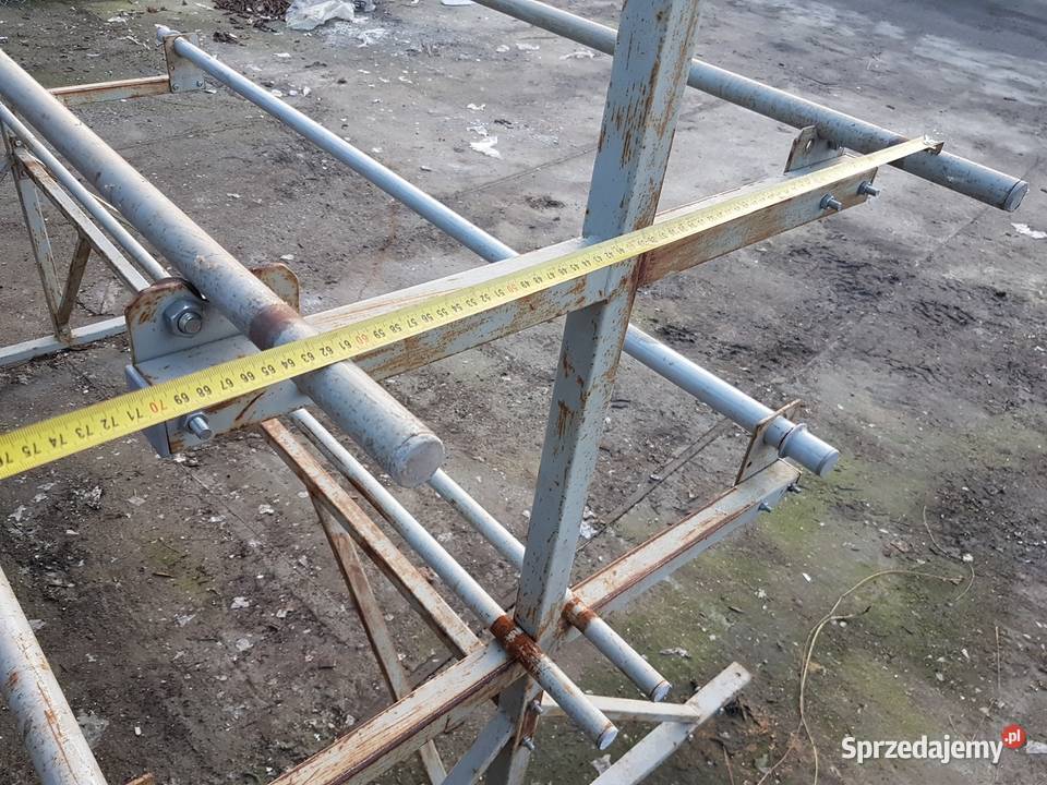 Stojak Regał Na Folie Tkaniny Papier Wąchock