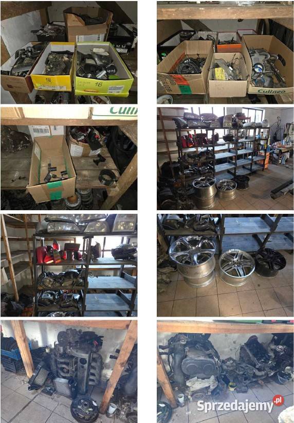 Syndyk sprzeda duże ilości części samochodowych Modlimowo