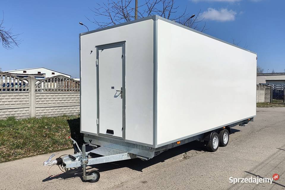 Przyczepa Gastro Bar Sklep Karello 6 gastronomiczne wielkopolskie Jarocin