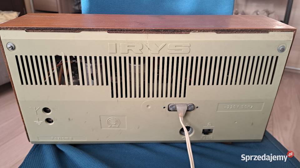 Radio lampowe IRYS PRL VINTAGE oryginał mazowieckie Warszawa