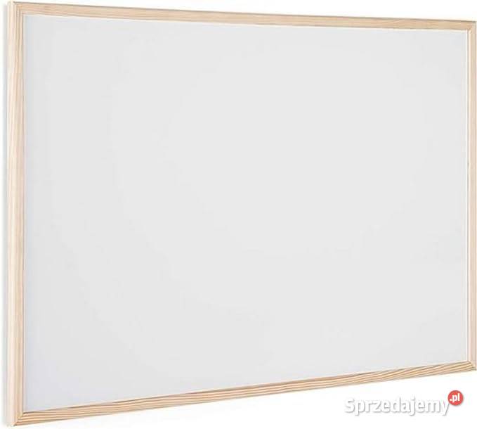 BiOffice Budget biała tablica z drewnianą ramą mazowieckie Warszawa