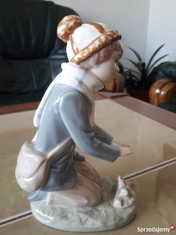 Figurka Nao Lladro zaphir Hiszpania lubelskie Janów Lubelski