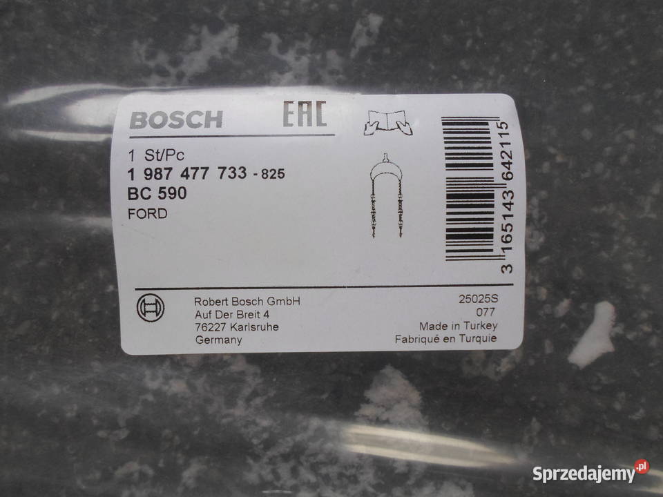 Linka hamulcowa Bosch Ford Mondeo MK III 0007 linki hamulcowe Kamieniec