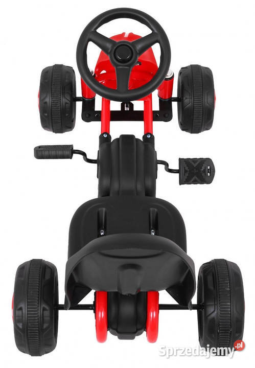 pojazd PIERWSZY GOKART NA PEDAŁY koła auto Myszków