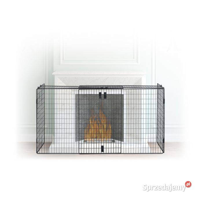 Metalowa barierka zabezpieczająca do kominka Białystok