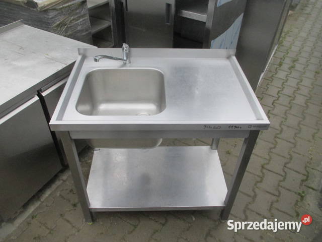 Zlew Gastronomiczny 1 Komorowy Z Półką 906085 Ostrów Wielkopolski