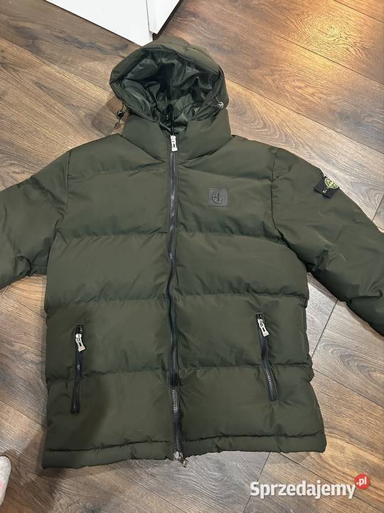 Kurtka puchowa Stone Island khaki Tychy