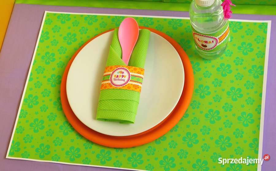 Hawaje Aloha Hawajskie party szablony urodziny Poznań