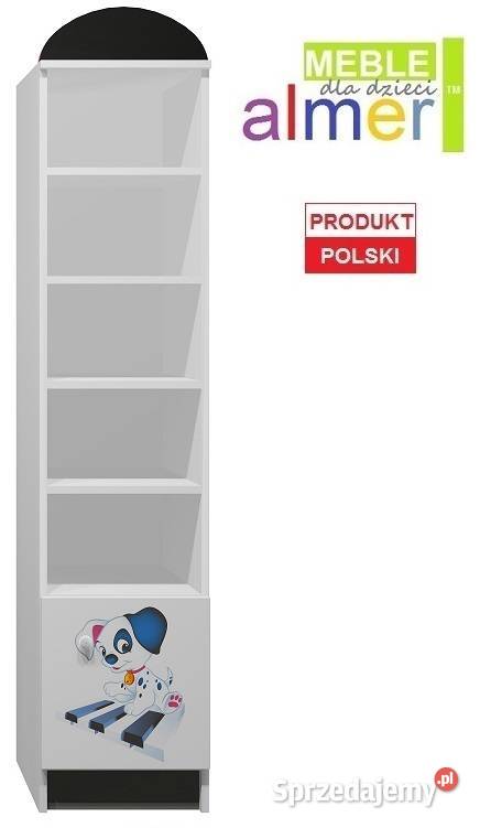 PIESEK 21 N4 regał dziecięcy 40x40 w190