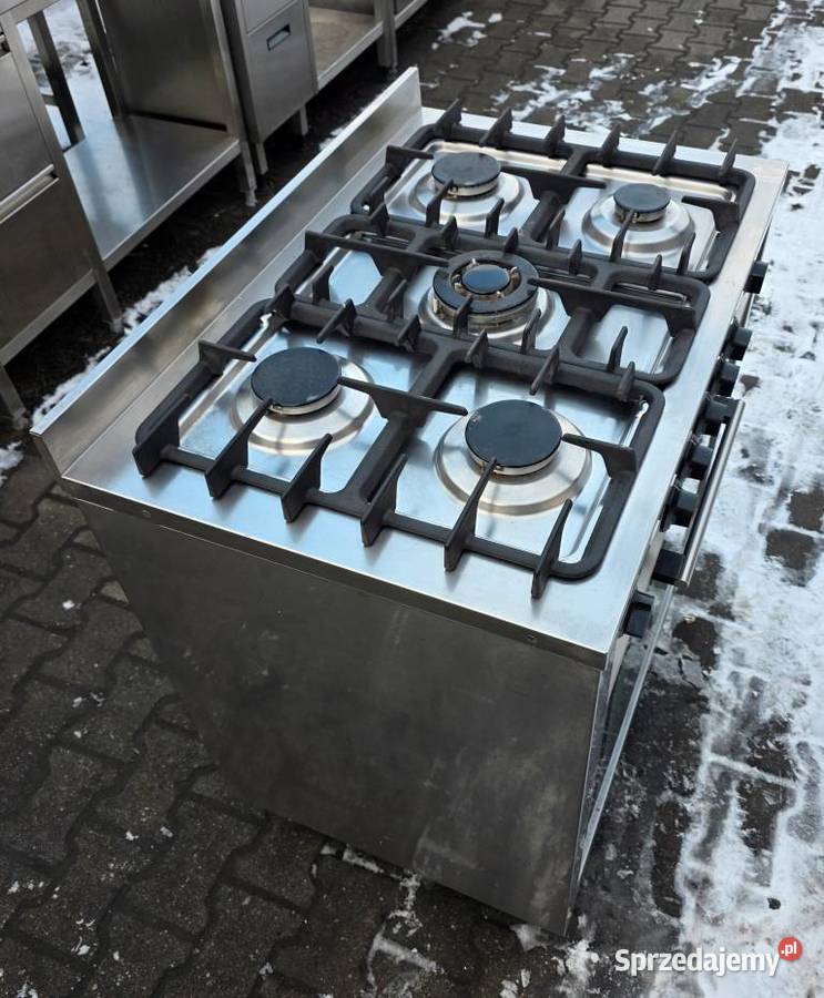 Kuchnia Gaz 5 Pal z Piekarnikiem Elekt HENDI