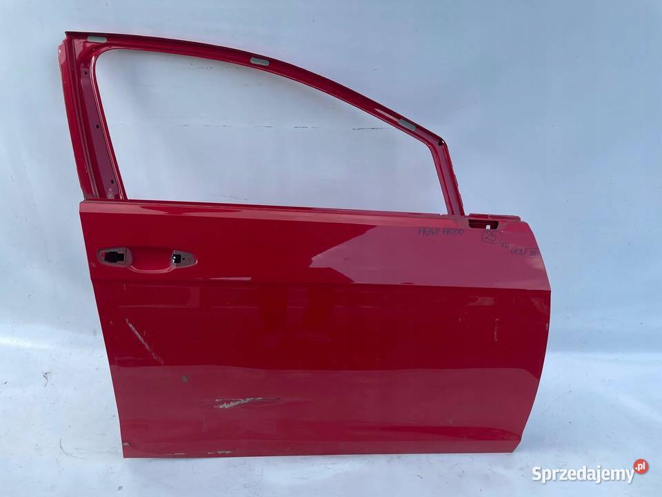 DRZWI PRZÓD PRZEDNIE PRAWE VW GOLF VII 7 osobowe