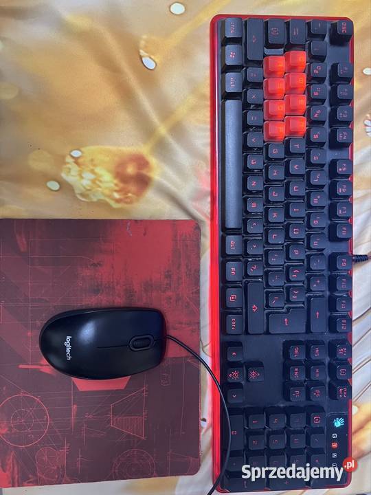 Zestaw monitor myszka klawiatura Kwaczała sprzedam