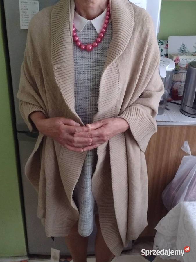 Wytworny ogromny szal zimowyetola z LondynuNOWY Dla kobiet Kraków