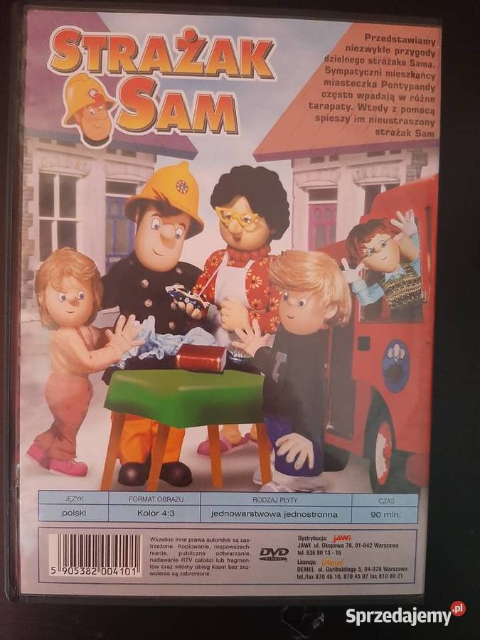 Strażak Sam Płyta DVD Inowrocław