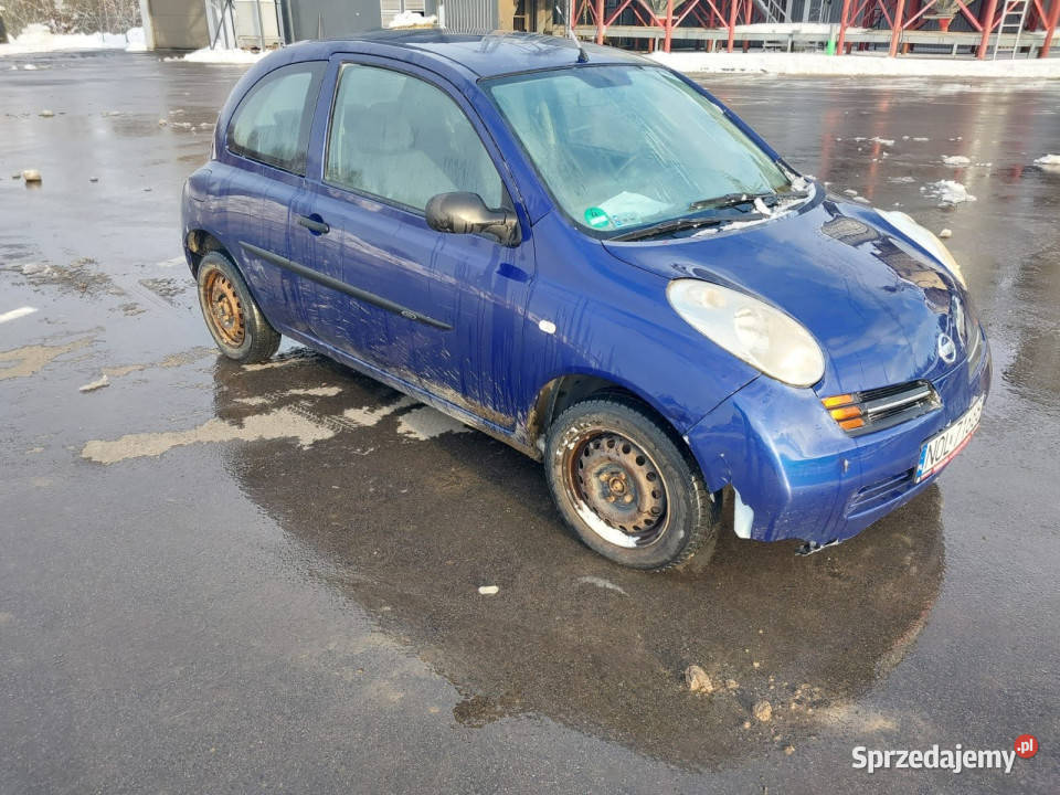 Samochód osobowy NISSAN MICRA 2004 r 152 444 12 warmińsko-mazurskie sprzedam