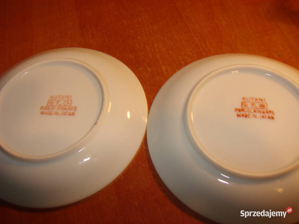 Kutani porcelanowy talerzyk Pruszcz Gdański sprzedam