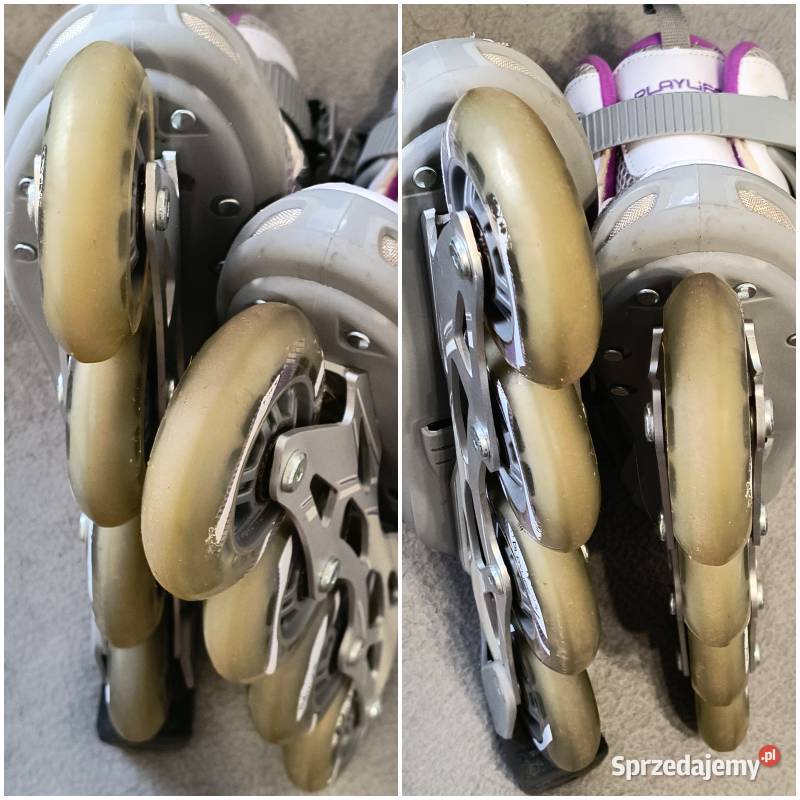 Rolki PLAYLIFE Rio Pure rozmiar 42 wkładki 26 łódzkie Piotrków Trybunalski