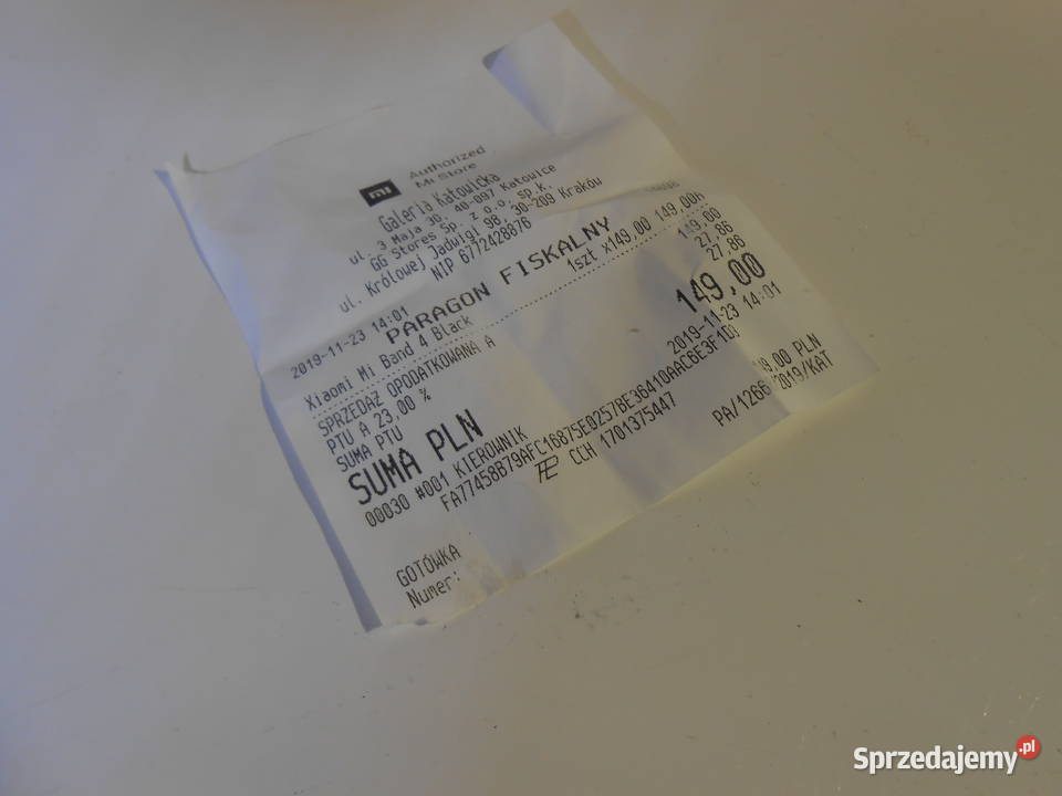 Opaska Sportowa Xiaomi Mi Band 4 Katowice