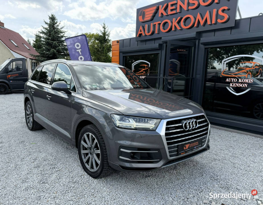 Audi Q7 7Osobowa 4x4 LED Klima Navi Tempomat isofix Bydgoszcz
