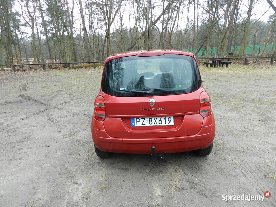 Renault Modus ekonomiczny zadbany SERWISOWANY VAT marża Renault wielkopolskie