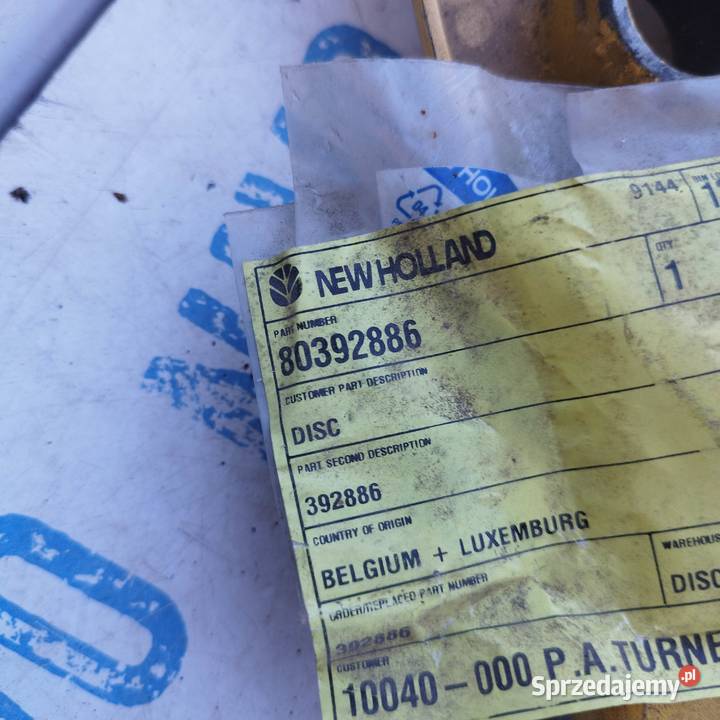 Tarcza podbieracza FNH 392886 case holland Łowicz