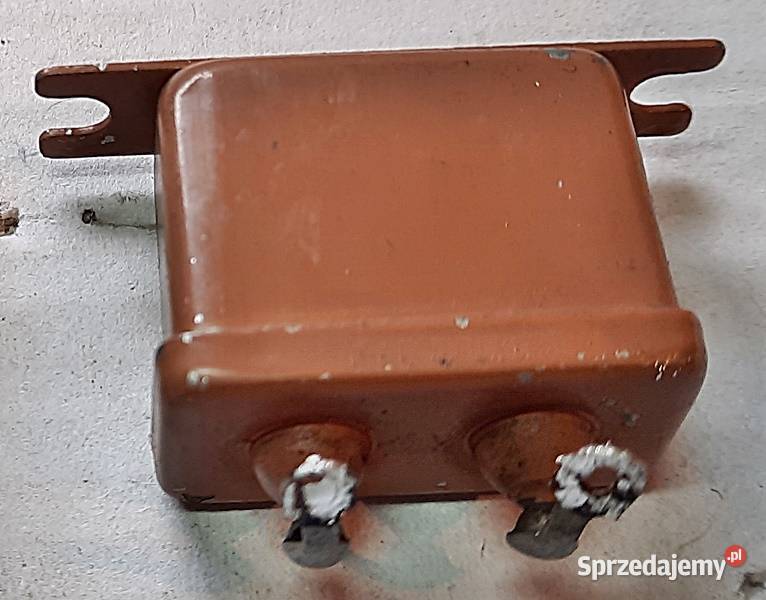 Kondensator 2 uF 10 160 V MBGO radziecki Ostrów Wielkopolski