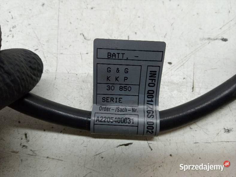 KLEMA MINUS MASA A2205400031 MercedesBenz Bklasa świętokrzyskie sprzedam